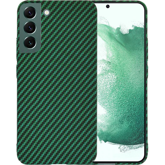 Techsuit - Carbonite FiberShell - Samsung Galaxy S22 Plus 5G - Green