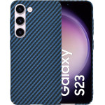Techsuit - Carbonite FiberShell - Samsung Galaxy S23 - Cyan