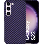 Techsuit - Carbonite FiberShell - Samsung Galaxy S23 - Purple