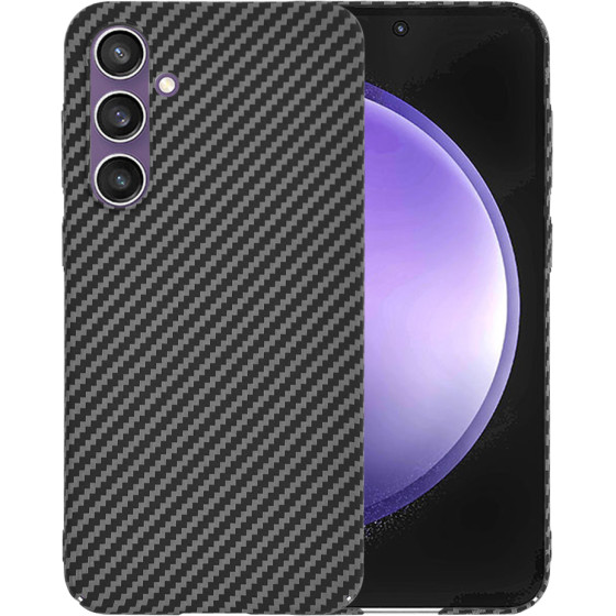 Techsuit - Carbonite FiberShell - Samsung Galaxy S23 FE - Black