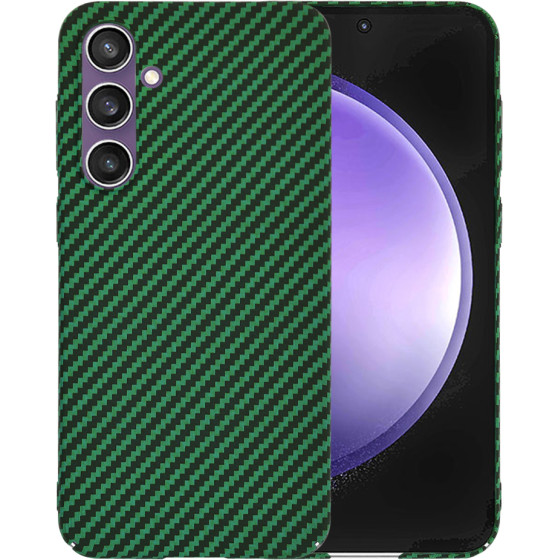 Techsuit - Carbonite FiberShell - Samsung Galaxy S23 FE - Green
