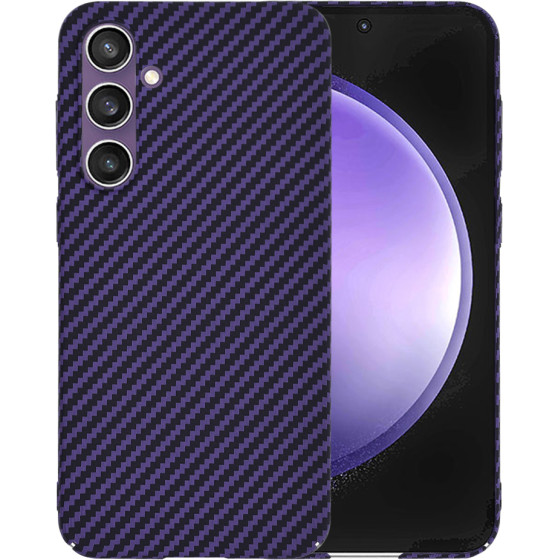 Techsuit - Carbonite FiberShell - Samsung Galaxy S23 FE - Purple