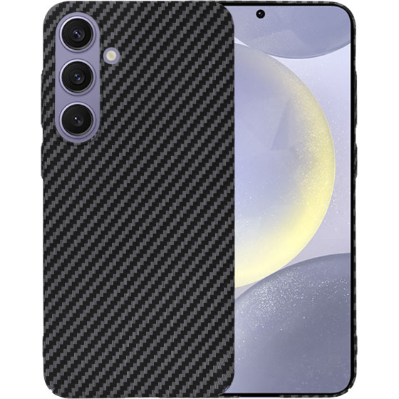 Techsuit - Carbonite FiberShell - Samsung Galaxy S24 Plus - Black