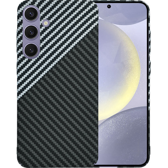 Techsuit - Carbonite FiberShell - Samsung Galaxy S24 Plus - Stealth Gray