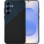 Techsuit - Carbonite FiberShell - Samsung Galaxy S25 - Blue Pulse