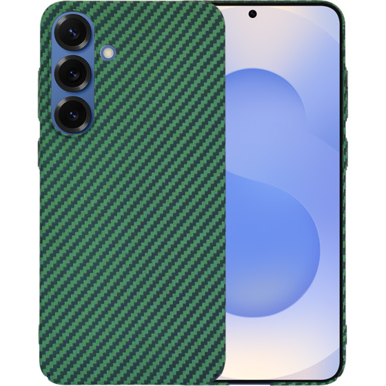 Techsuit - Carbonite FiberShell - Samsung Galaxy S25 - Green