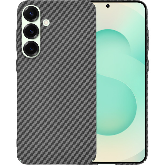 Techsuit - Carbonite FiberShell - Samsung Galaxy S25 Plus - Black