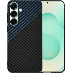 Techsuit - Carbonite FiberShell - Samsung Galaxy S25 Plus - Blue Pulse