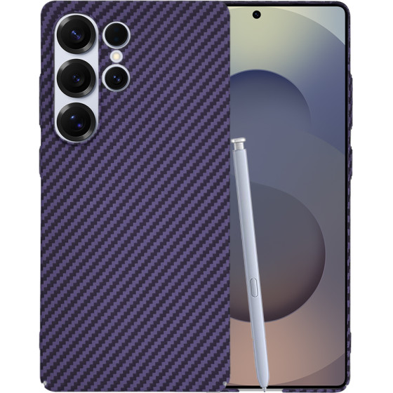 Techsuit - Carbonite FiberShell - Samsung Galaxy S25 Ultra - Purple