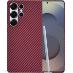 Techsuit - Carbonite FiberShell - Samsung Galaxy S25 Ultra - Red