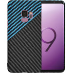 Techsuit - Carbonite FiberShell - Samsung Galaxy S9 - Blue Pulse