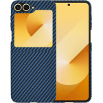 Techsuit - Carbonite FiberShell - Samsung Galaxy Z Flip6 - Cyan