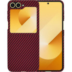 Techsuit - Carbonite FiberShell - Samsung Galaxy Z Flip6 - Red
