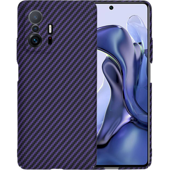 Techsuit - Carbonite FiberShell - Xiaomi 11T / 11T Pro - Purple