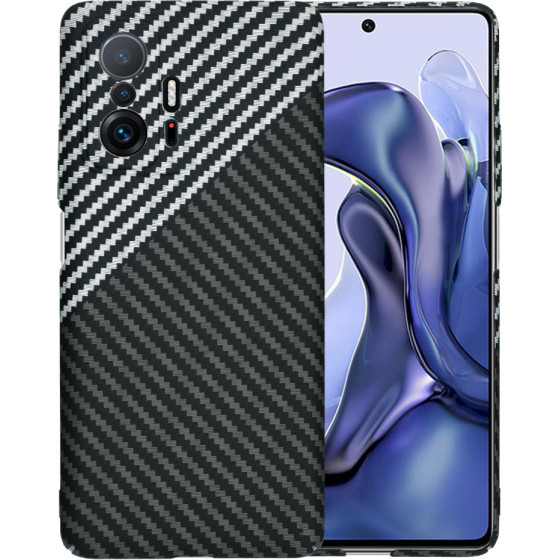 Techsuit - Carbonite FiberShell - Xiaomi 11T / 11T Pro - Stealth Gray