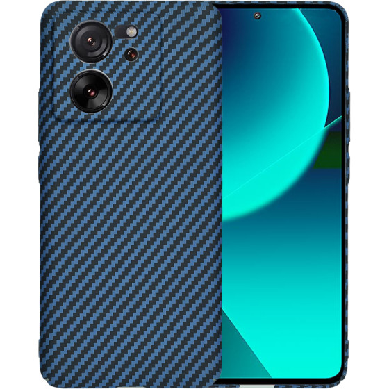 Techsuit - Carbonite FiberShell - Xiaomi 13T / 13T Pro - Cyan