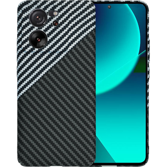 Techsuit - Carbonite FiberShell - Xiaomi 13T / 13T Pro - Stealth Gray