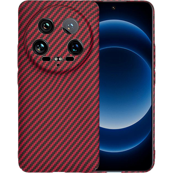 Techsuit - Carbonite FiberShell - Xiaomi 14 Ultra - Red