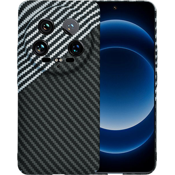 Techsuit - Carbonite FiberShell - Xiaomi 14 Ultra - Stealth Gray