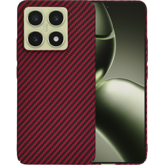 Techsuit - Carbonite FiberShell - Xiaomi 14T - Red