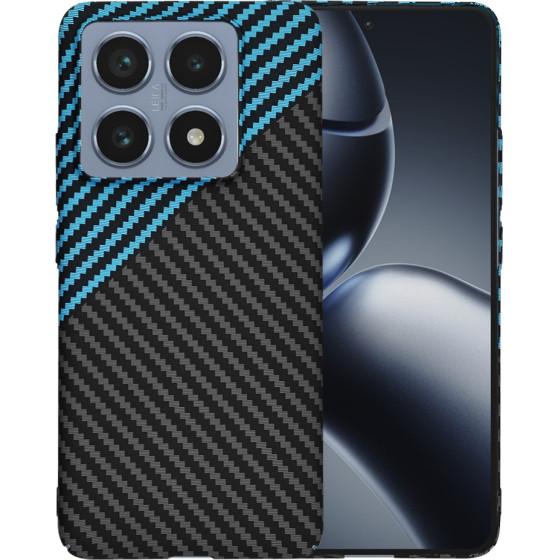 Techsuit - Carbonite FiberShell - Xiaomi 14T Pro - Blue Pulse