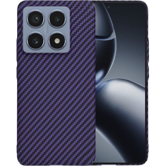 Techsuit - Carbonite FiberShell - Xiaomi 14T Pro - Purple