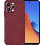 Techsuit - Carbonite FiberShell - Xiaomi Redmi 12 4G / 12 5G - Red