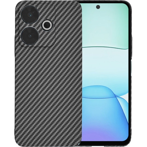 Techsuit - Carbonite FiberShell - Xiaomi Redmi 13 / Poco M6 4G - Black