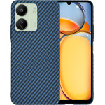 Techsuit - Carbonite FiberShell - Xiaomi Redmi 13C 4G / Redmi 13C 5G / Poco C65 - Cyan