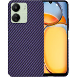 Techsuit - Carbonite FiberShell - Xiaomi Redmi 13C 4G / Redmi 13C 5G / Poco C65 - Purple