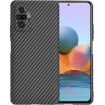 Techsuit - Carbonite FiberShell - Xiaomi Redmi Note 10 Pro / Note 10 Pro Max - Black