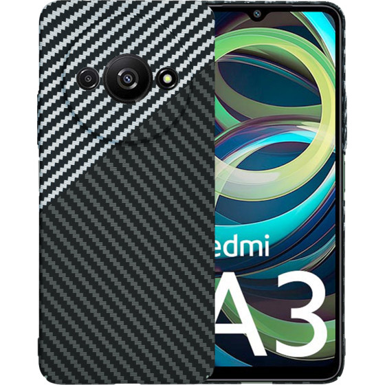 Techsuit - Carbonite FiberShell - Xiaomi Redmi A3 / Redmi A3x - Stealth Gray