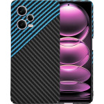 Techsuit - Carbonite FiberShell - Xiaomi Redmi Note 12 Pro 5G - Blue Pulse