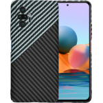Techsuit - Carbonite FiberShell - Xiaomi Redmi Note 10 Pro / Note 10 Pro Max - Stealth Gray