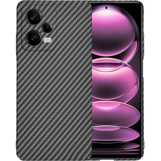 Techsuit - Carbonite FiberShell - Xiaomi Redmi Note 12 Pro 5G - Black