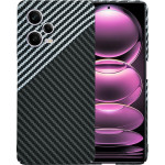Techsuit - Carbonite FiberShell - Xiaomi Redmi Note 12 Pro 5G - Stealth Gray