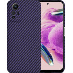 Techsuit - Carbonite FiberShell - Xiaomi Redmi Note 12S - Purple