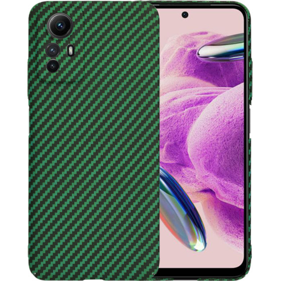 Techsuit - Carbonite FiberShell - Xiaomi Redmi Note 12S - Green