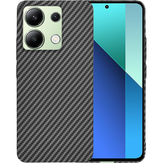 Techsuit - Carbonite FiberShell - Xiaomi Redmi Note 13 4G - Black