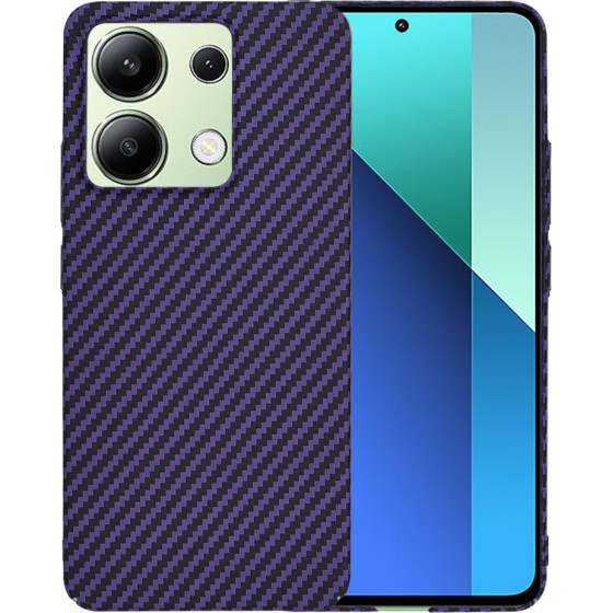 Techsuit - Carbonite FiberShell - Xiaomi Redmi Note 13 4G - Purple