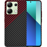 Techsuit - Carbonite FiberShell - Xiaomi Redmi Note 13 4G - Red Vortex