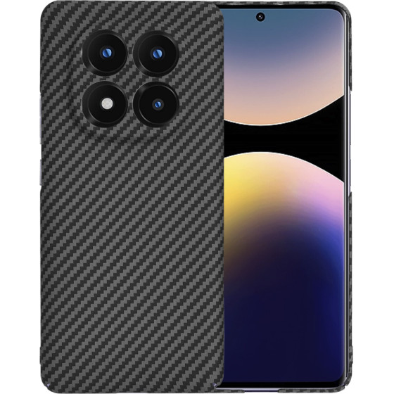 Techsuit - Carbonite FiberShell - Xiaomi Redmi Note 14 Pro+ 5G - Black