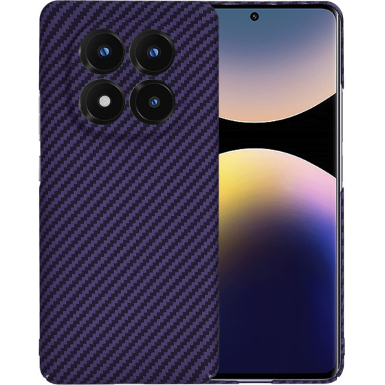 Techsuit - Carbonite FiberShell - Xiaomi Redmi Note 14 Pro+ 5G - Purple