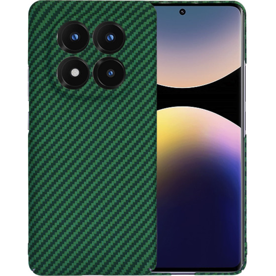 Techsuit - Carbonite FiberShell - Xiaomi Redmi Note 14 Pro+ 5G - Green