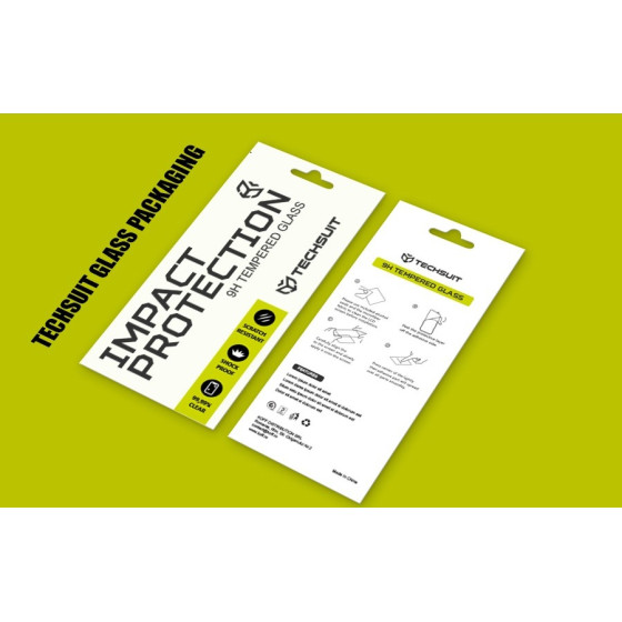 Techsuit - Carton Package - Impact Protection - White/Yellow