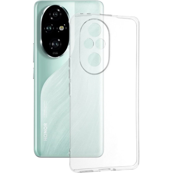 Techsuit - Clear Silicone - Honor 200 Pro - Transparent