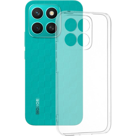 Techsuit - Clear Silicone - Honor X8c - Transparent