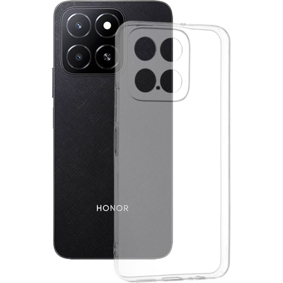Techsuit - Clear Silicone - Honor X5b - Transparent