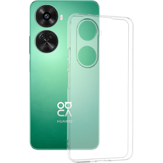 Techsuit - Clear Silicone - Huawei nova 11 SE / 12 SE - Transparent