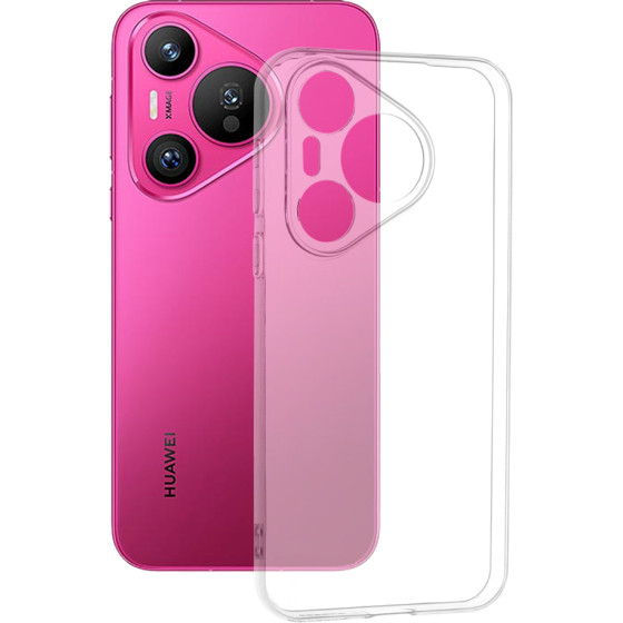 Techsuit - Clear Silicone - Huawei Pura 70 - Transparent